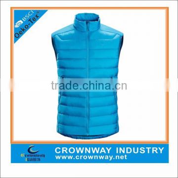 Custom Insulated Models Padded Sleeveless Jacket For Men