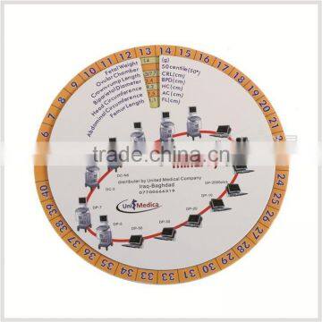 Kearing Pregnancy Wheel and Ovulation Calendar,plastic pregnancy wheel chart#SC21