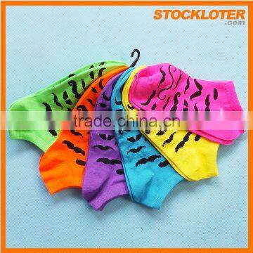 Ladies Cotton Anklet Socks Stocklots for chain store, 150912Vb