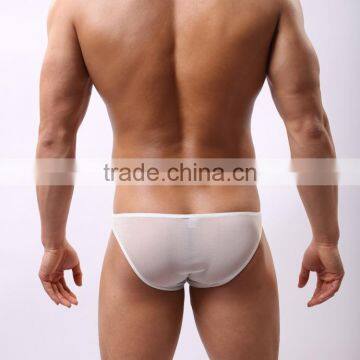 Without Logo Hot Sexi Photo Image Of Transparent Mesh Underwear Briefs Custom SC14 photo-4