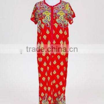 Rayon Lady Arab Thobe Gown
