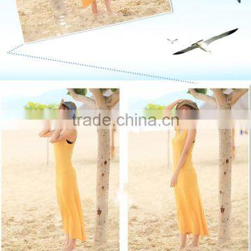 New Fashion 2015 Women Dress Vest Simple Long Dress Women Sexy Long Dress photo-3