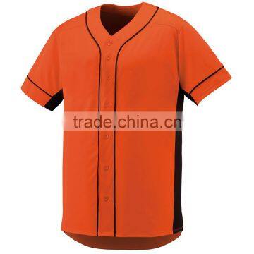Mens Sport Slugger Baseball Jersey Custom Wicking Pinhole Mesh Side Panels Sport Tee 100% Polyester Propelit Micromesh Wicking photo-2