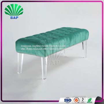 Elegant Drawing Room Sofa Set New Model Corner Sofa Acrylic Bench