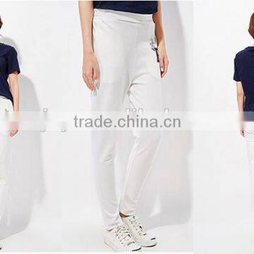 Female Black Knitting Leisure Trousers of Radish photo-5