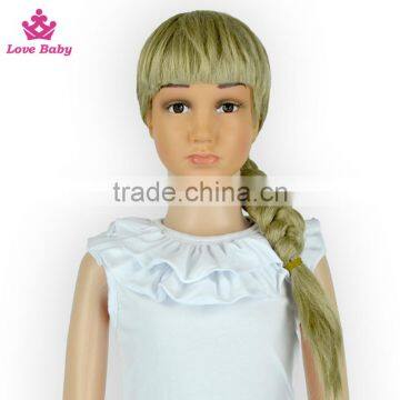 Customized Design Plain White Color Cap Sleeve Girls Summer Top LBF2015122502 photo-3