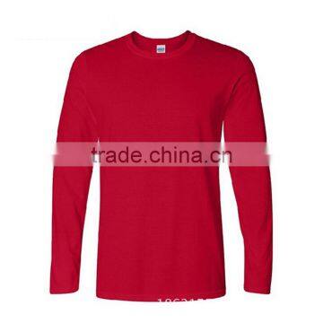 China Factory Direct Wholesale Plain Blank Long Sleeves Mens T-Shirt For Printing photo-4