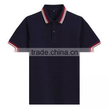 Wholesale Cheap 65% Polyester 35% Cotton Pique Mens T-shirt Polo photo-2