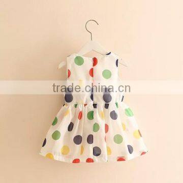 Fashion 100%cotton Lovely Baby Girl Dresses photo-2