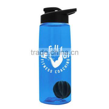USA Made 26 Oz. Tritan Flair Bottle With Mixer Ball - BPA-free, Has a Drink-thru Lid, Mixing Ball and Comes With Your Logo photo-6