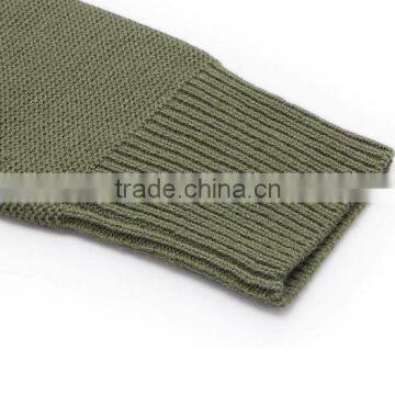 2017 New Design Style Women Green Color Turtleneck Long Sleeve Pullover Sweater photo-5