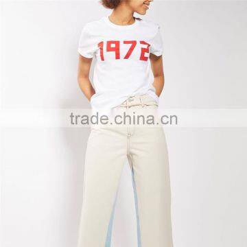 Custom Quality Slogan in Industries Blouse Garment 1972 Slogan Tee photo-6