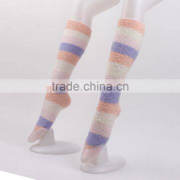 New Women Winter Women Ladies Soft Warm Fluffy Bed Socks Thickening Velvet Bow Thermal Cute Socks photo-4