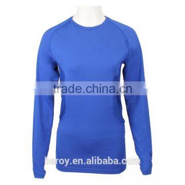 Custom Your Own Sublimation Long Sleeve T Shirt,ladies T-shirt for Sports Gym Fitness photo-3