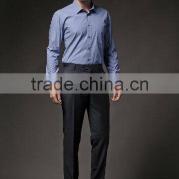 Men's New Fashion Formal Stripe Dress Shirts photo-6