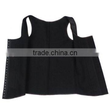 Men Sport Latex Waist Training Cincher Body Shaper Basque Halter Corset Ann Slim photo-5