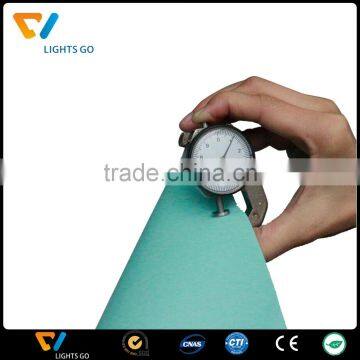 TPU Manufacturers Raw Material Film Lamination 100%synthetic Reflective Polyurethane Leather for Belt photo-2