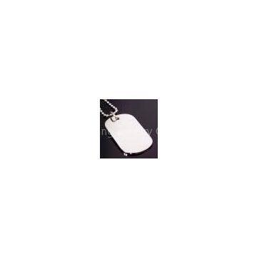 blank dog tag