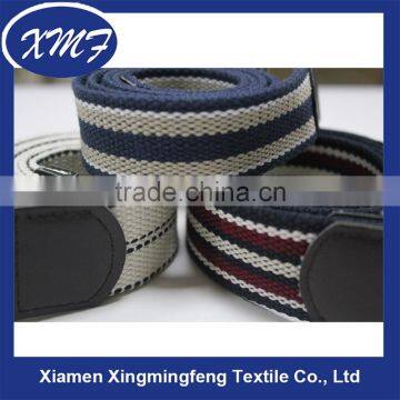 Hot fashion Custom new design cotton braided color blending belts