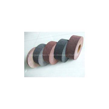 Interleaf Finishing Flap Brushes, interleaved flap wheel, combi flap wheel, flap wheel with sand cloth/sand paper.