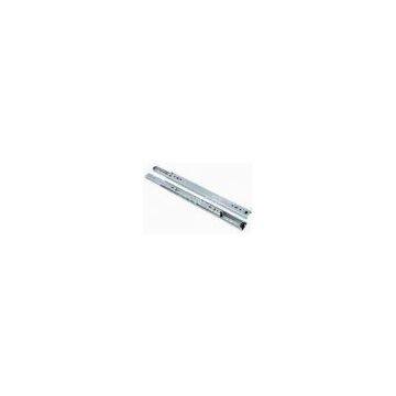 Side Mount Custom Drawer Slides Ball Bearing 1.0x1.0mm Thickness