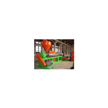 PE PP Flakes Water Ring Pelletizing Machine with Agglomerator / Plastic Recycling Equipment