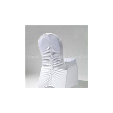 Ruffled Spandex Chair Cover