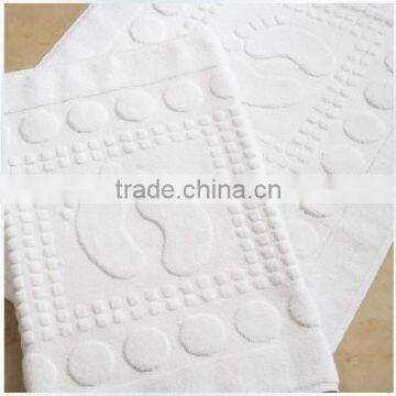 100% cotton long terry door mat towel