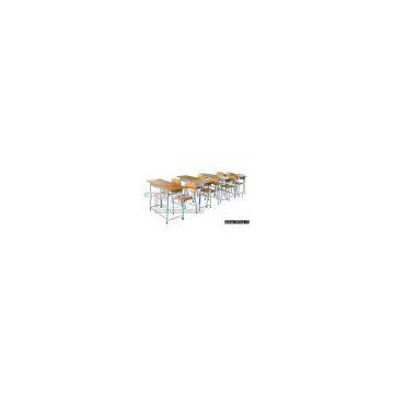 double student desk