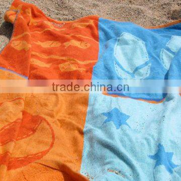 100% cotton yarn-dyed beach towel