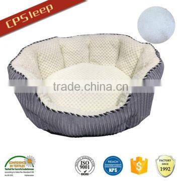 Polyester Fiber Soft Round Cuddle high quality dog bed