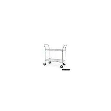 Utility Cart with Chrome Plated or Zinc Plated Surface Finish