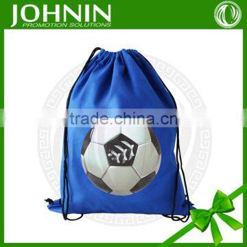 high quality Recycled custom printed polyester gym drawstring bags