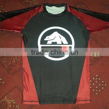 Half Sleeves Custom Print Rash Guards