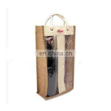 Jute Wineskin