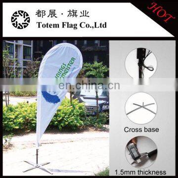 Aluminium And Fiberglass Flag Pole Beach Flag