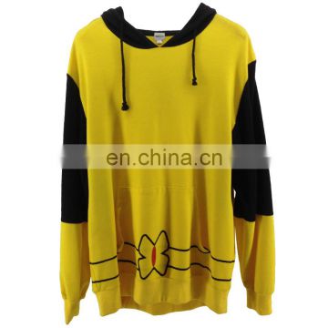 Custom 100% cotton cropped top cheap hoodie for women