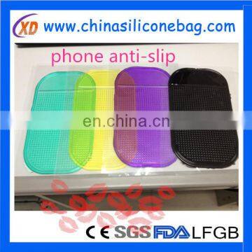 New Soft Silicone Rubber Anti Slip Pad for Mobile Phone in Car non slip gel pad