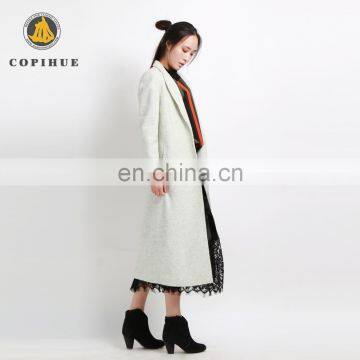 Casual Slim Fit Ladies Long Coats Design Plus Size