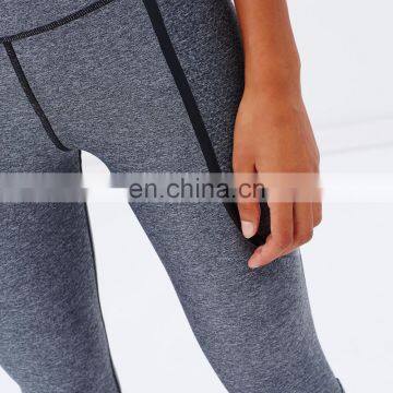 Factory Powershap Knee Capris Wholesale Croped Legging photo-4