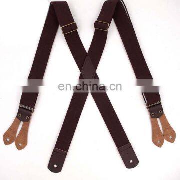 2017 best quality work suspenders custom printing suspenders