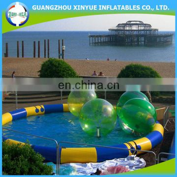 Durable inflatable water zorb ball pool for adults and kids