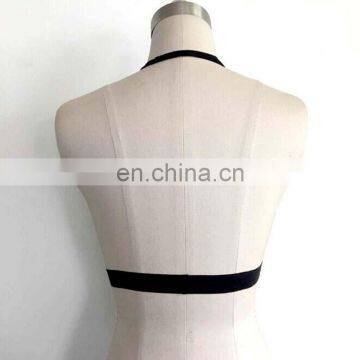 High Quality Elastic Garter Belt Gothic Lady Harness Bra Rave Wear Sexy Women Top Cage Lingerie photo-3