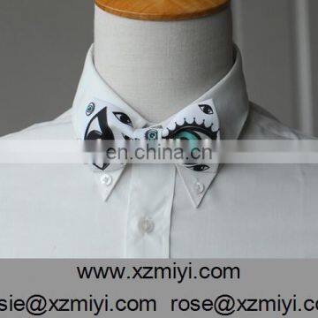 wholesale female bow ties with customer digital printed