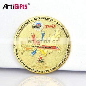 Wholesale High Quality Spinner Nickel Golf Navy Challenge Coins photo-5