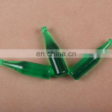 OEM wholesale green beer bottle keychain manufacturers in china