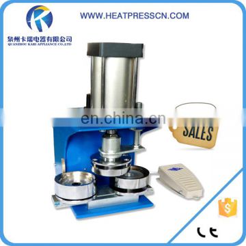 Pneumatic pneumatic badge making machine on sale