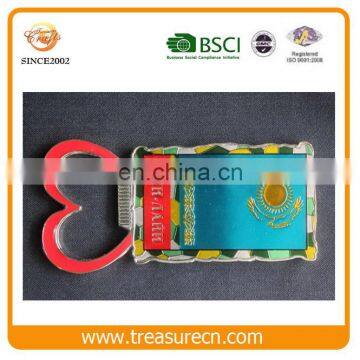 Newly Customized Souvenir Metal Bottle Opener With CMYK Printing