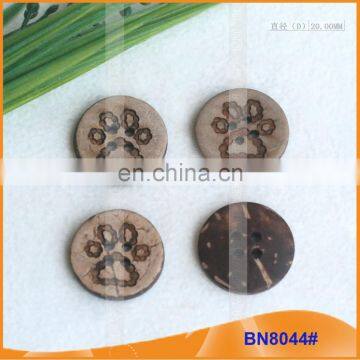 Natural Coconut Buttons for Garment BN8044