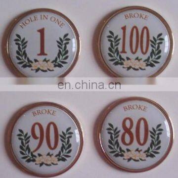 Epoxy Coating Metal Golf Ball Markers Manufacturers photo-1